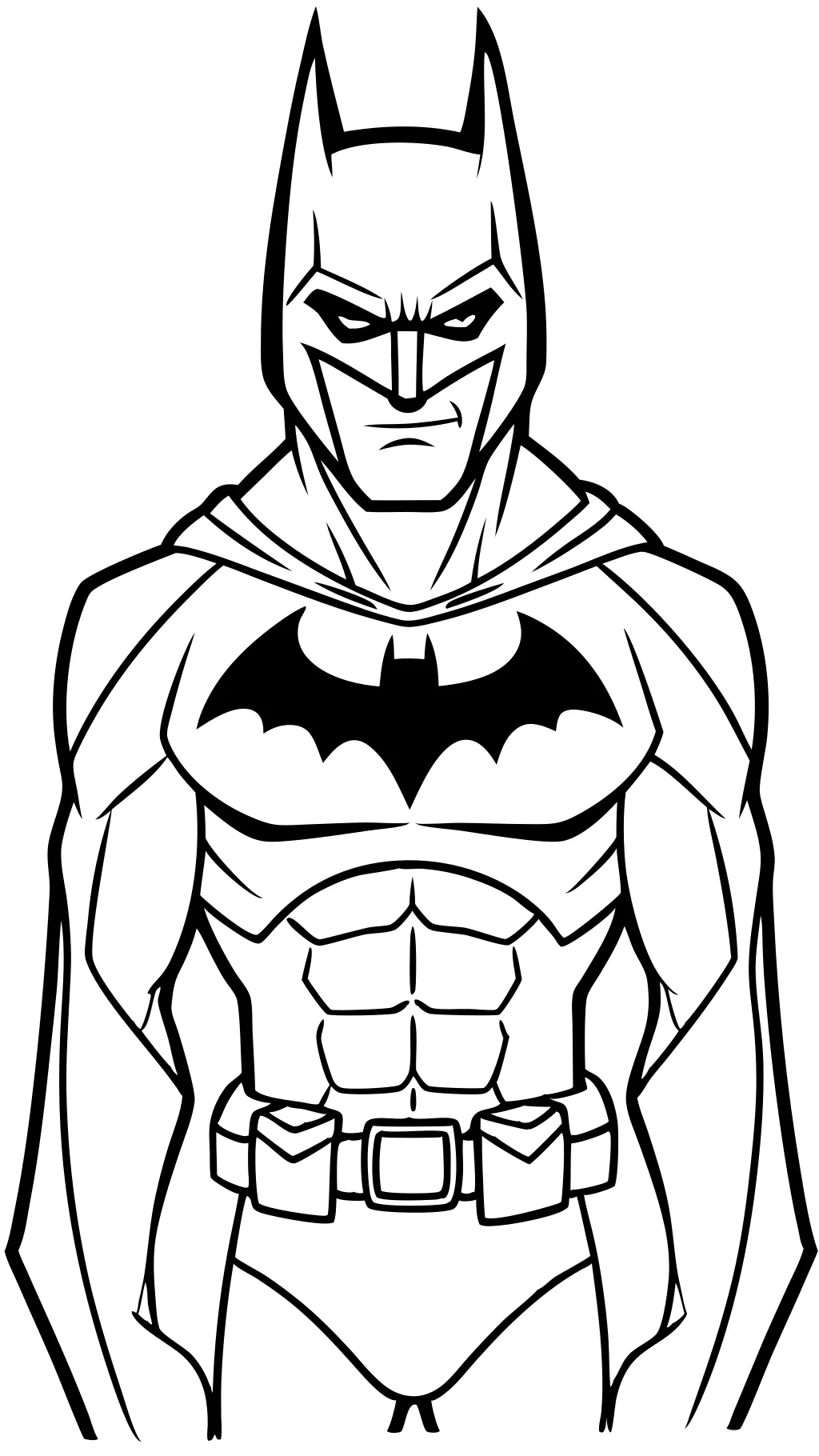 Páginas para colorear de Batman